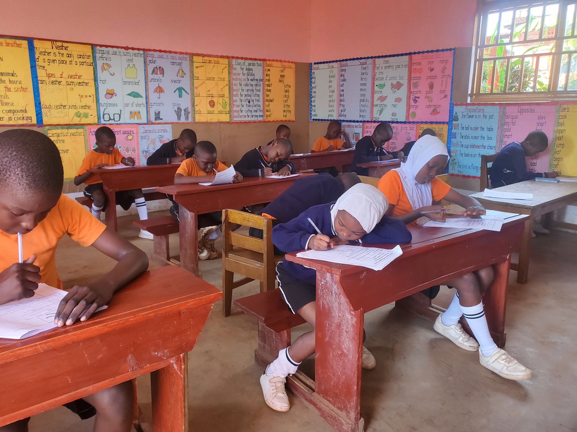Education support activities by Global Hearts Community in Mbale and surrounding communities