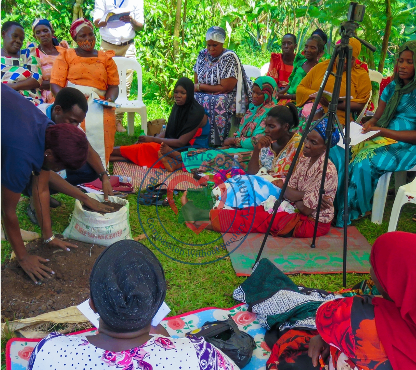 Women’s livelihoods activities by Global Hearts Community in Mbale and surrounding communities